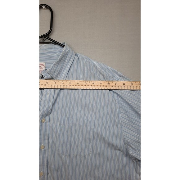 Men's XL Brooks Brothers Long Sleeve Button Down Cotton Shirt - Picture 4 of 6